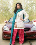 STYLE LOFT.PK Gorgeous Sana Javed Spotted - 2 Piece Unstitch Linen Suit