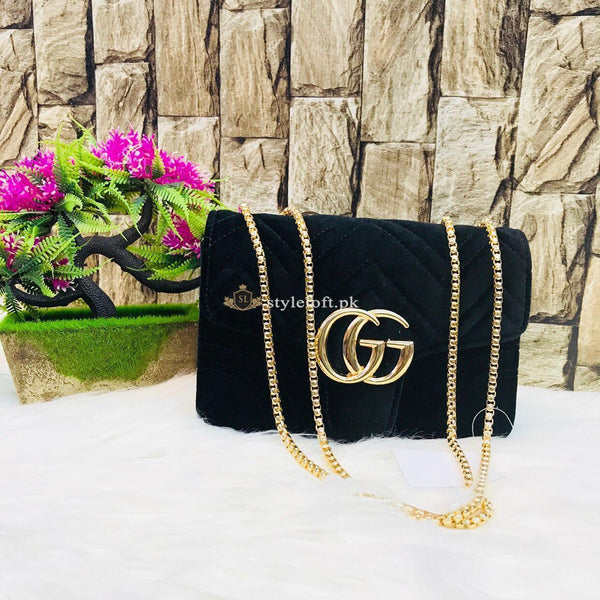 GUCCI Cross Body Shoulder Bag for Ladies and Girls Black