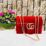 GUCCI Cross Body Shoulder Bag for Ladies and Girls Red