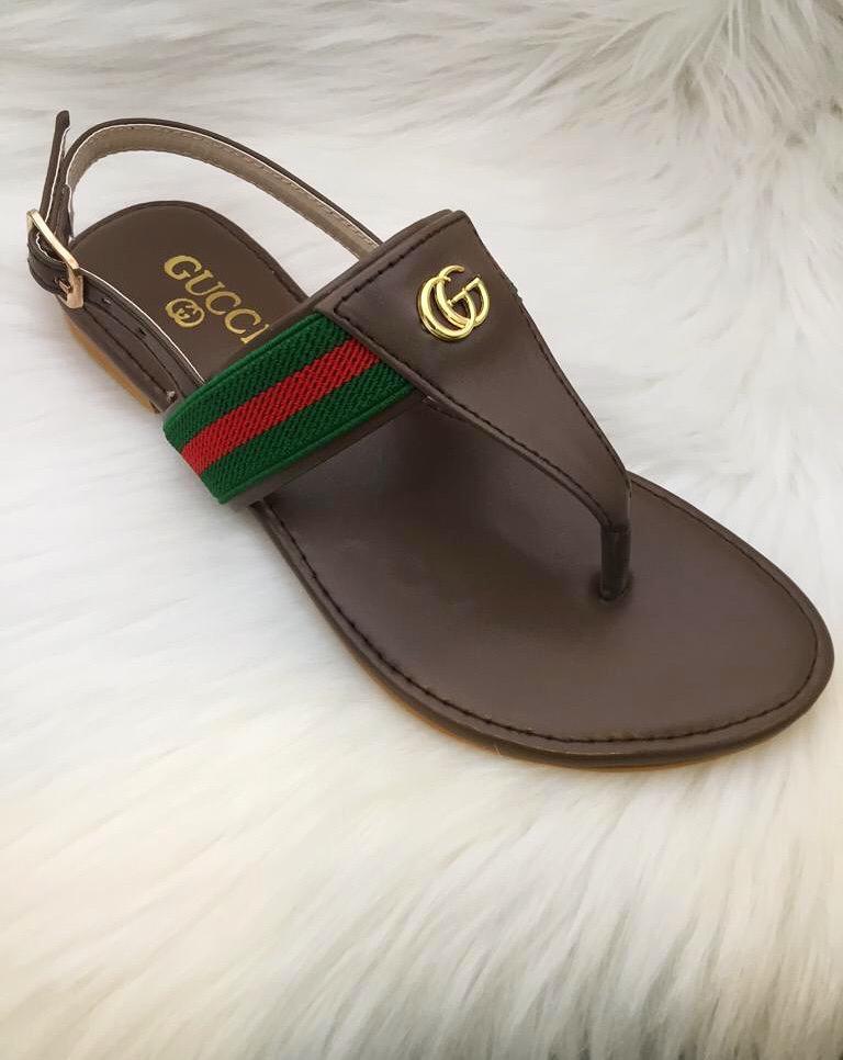 Gucci Slipper Women's Footwear- Brown - Main Image