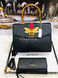 STYLE LOFT.PK GUCCI Women's 2Pc Bag Set Collection Spring Summer 2019 Black