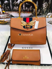 STYLE LOFT.PK GUCCI Women's 2Pc Bag Set Collection Spring Summer 2019 Black