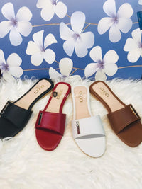 STYLE LOFT.PK GUCCI Women's Flip Flops | Comfortable Ladies' Multicolor Flip Flops White