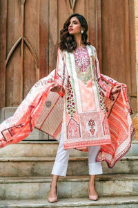 STYLE LOFT.PK Gul Ahmed Embroidered Lawn Collection 2019 Unstitched 3 Piece Suit -TL-222B