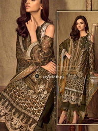 Gul Ahmed Linen 3Piece GA-17-Dusky