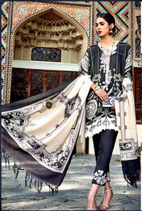 Gul Ahmed Linen, Wool Shawl 3Piece PSM-03