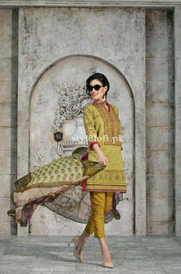 Gul Ahmed Premium Linen 3Pc BM-24