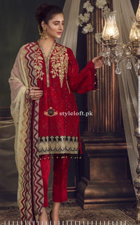 STYLE LOFT.PK Gul E Noor Premium Chiffon Collection 2019 by Zebaish Unstitched 3 Piece Suit