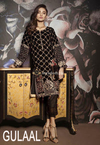 Gulaal Velvet 2Piece, Jamawar Trouser