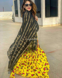 Hina Altaf Embroidered Lawn Collection 2Pc Celebrity Suit