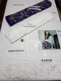 STYLE LOFT.PK Hira Mani Celebrity Spotted Linen Shirt and Trouser 2Pc Dress