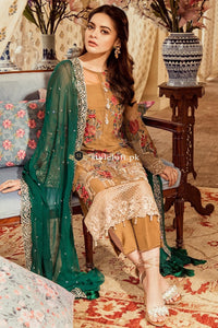 Imrozia Nostalgic Climax Chiffon Collection 2019 Unstitched 3 Piece Suit-IMZ-003