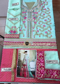 IRFAN AHSON CHIFFON EMBROIDERED BRIDAL COLLECTION