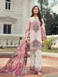 STYLE LOFT.PK Iris by Jazmin Luxury Embroidered Eid Lawn Collection 2019 3PC Suit 01 Liliana