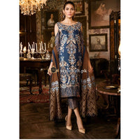 Iznik Chiffon Collection 3Piece Unstitched Suit 18-IZ-04