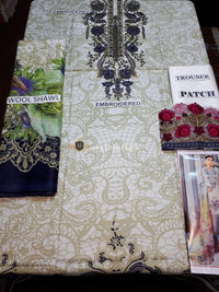 STYLE LOFT.PK Iznik Festive Linen Collection 2019 Unstitched 3 Piece Suit IFL-04