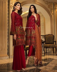 Jazmin Chiffon Collection 2019 3Piece Dress JZ-01