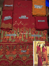 Jazmin Chiffon Collection 2019 3Piece Dress JZ-01