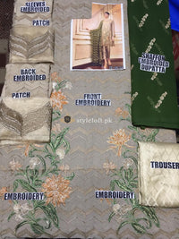 Jazmin Chiffon Collection 2019 3Piece Dress JZ-DW02