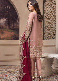 STYLE LOFT.PK Jazmin Embroidered Chiffon Unstitched 3 Piece Suit JZ19E 5 CYRA