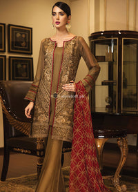 Jazmin Embroidered Lawn Unstitched 3 Piece Suit JZ18W-08