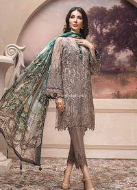 STYLE LOFT.PK Jazmin Luxury Chiffon Eid Collection 2019 3PC Embroidered Suit Shahwar