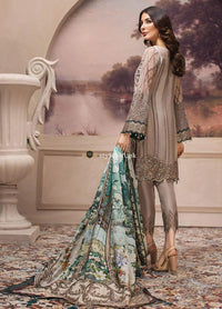 STYLE LOFT.PK Jazmin Luxury Chiffon Eid Collection 2019 3PC Embroidered Suit Shahwar