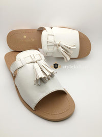 Kate Spade Slides KS-18-White