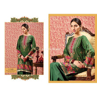 Kayseria Winter Collection 2018 3Piece CC-2360 Green