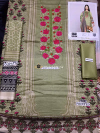 STYLE LOFT.PK Khaadi Early Spring/Summer Lawn Collection 2019 – BF19107 Grey 3Pc