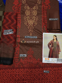 Khaadi Embroidered Lawn Collection 3Pc Suit KN-18401