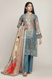 STYLE LOFT.PK Khaadi Embroidered Marina Linen Unstitched 3 Piece Suit KH1908-B