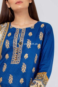 STYLE LOFT.PK Khaadi Lawn Collection 2019 Summer 3Piece Suit KH19108-Blue