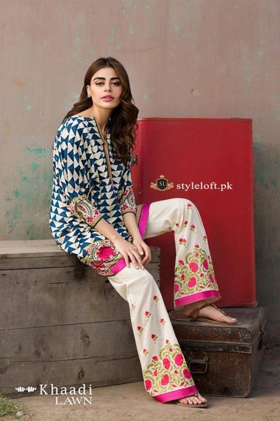 STYLE LOFT.PK Khaadi Lawn Vol.2 Two Piece Embroidered Collection For Girls KH18702