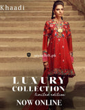 Khaadi Luxury Collection Limited Edition-2018-Red