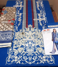 STYLE LOFT.PK Khaadi Unstitched Winter Vibe Collection 2019 - KO19502-Blue