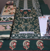 STYLE LOFT.PK Khaadi Unstitched Winter Vibe Collection 2019 - KO19507-Green