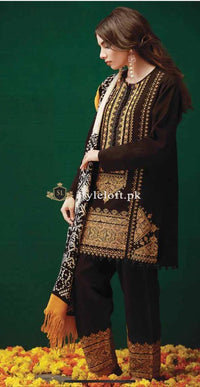 Khaadi Winter 2018 3Piece KH-403A-Black