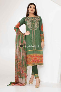 Khaadi Winter 3Pc E18305-Green