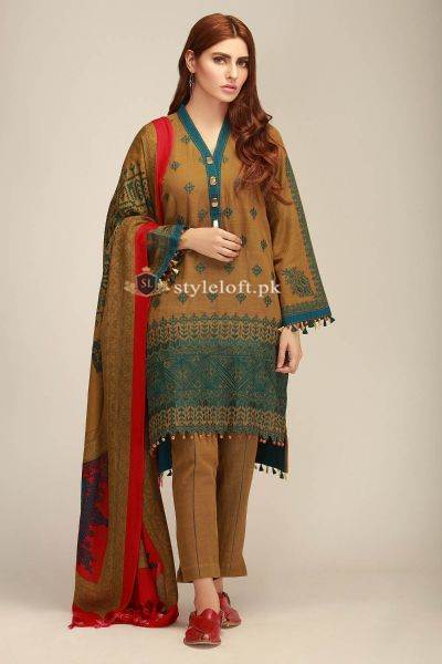 Khaadi Winter Collection-2018 3Piece KH-1901