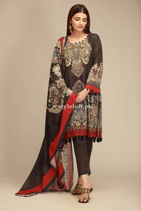 Khaadi Winter Collection-2018 vol.1 KH-18403 Black