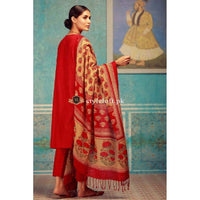 Khaadi Winter Collection 3Piece KH18102-Red