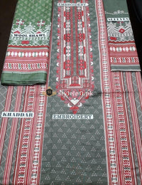 Khaadi Winter Collection 3Piece KI-18401-Green