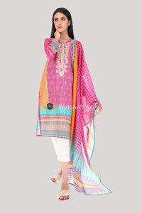 STYLE LOFT.PK Khaadi Winter Vibe Collection 2019 – KDPE19554-Purple 3PC Suit