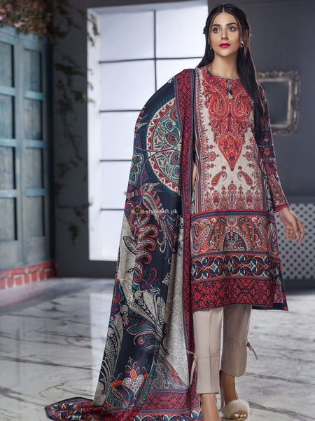 Lime Light Lawn Collection 2019 3Pc Embroidered LL-19