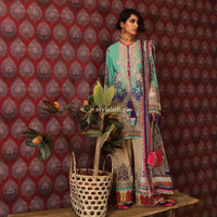 STYLE LOFT.PK Mahay'19 Unstitched Collection by Sana Safinaz 3 Piece Linen Suit SS-1902B