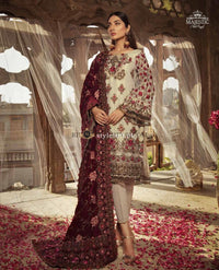 Majestic By Embroyal Lawn Unstitched 3Pc Suit MJE18W-03