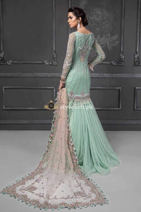 STYLE LOFT.PK Maria B Bridals Formal Wedding Chiffon Collection 2019 3Pc Suit