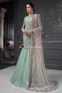 STYLE LOFT.PK Maria B Bridals Formal Wedding Chiffon Collection 2019 3Pc Suit