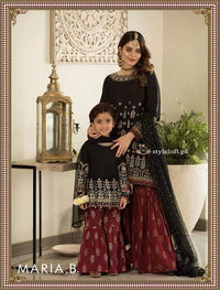 STYLE LOFT.PK Maria B Chiffon Kids Collection 2019 Unstitched 3 Piece Suit DW-2197